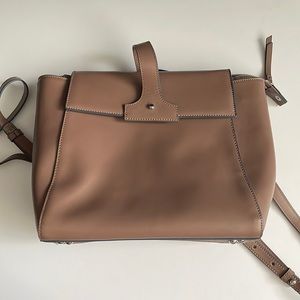 Danielle Nicole Milena Leather Satchel with Convertible Backpack Strap